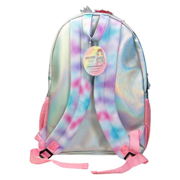 Pink and Multicolor Beautify Unicorn Character XL Backpack - Picture 5 of 7